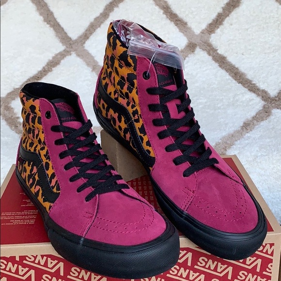 VANS SH8-HI PRO PUNK BEST RED/BLACK WMNS - Picture 14 of 16